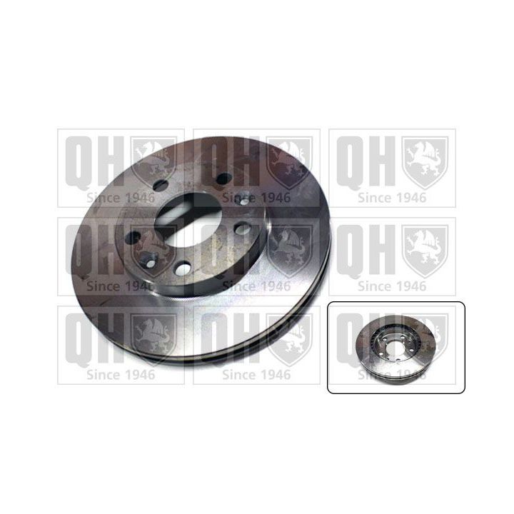 Stabdžių diskas QUINTON HAZELL BDC6056