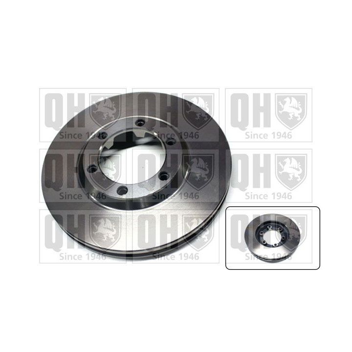 Stabdžių diskas QUINTON HAZELL BDC6061