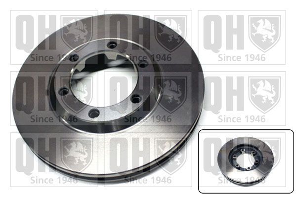 Stabdžių diskas QUINTON HAZELL BDC6061
