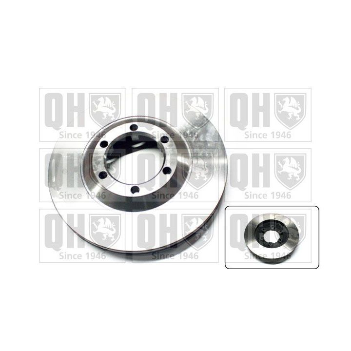 Stabdžių diskas QUINTON HAZELL BDC6062