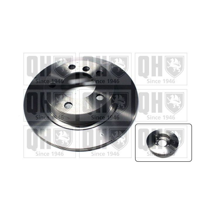 Stabdžių diskas QUINTON HAZELL BDC6063
