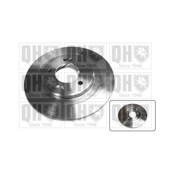 Stabdžių diskas QUINTON HAZELL BDC6087