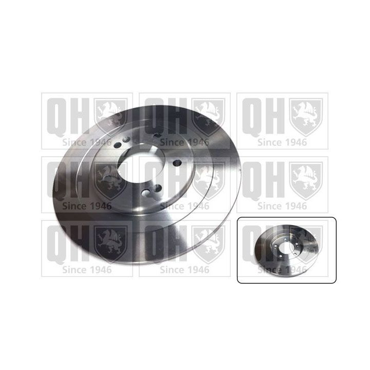 Stabdžių diskas QUINTON HAZELL BDC6089