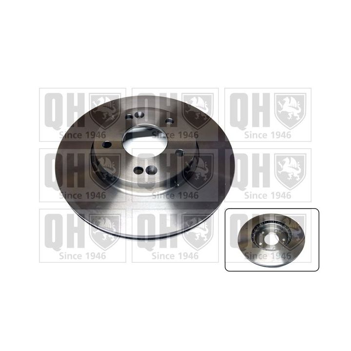 Stabdžių diskas QUINTON HAZELL BDC6100