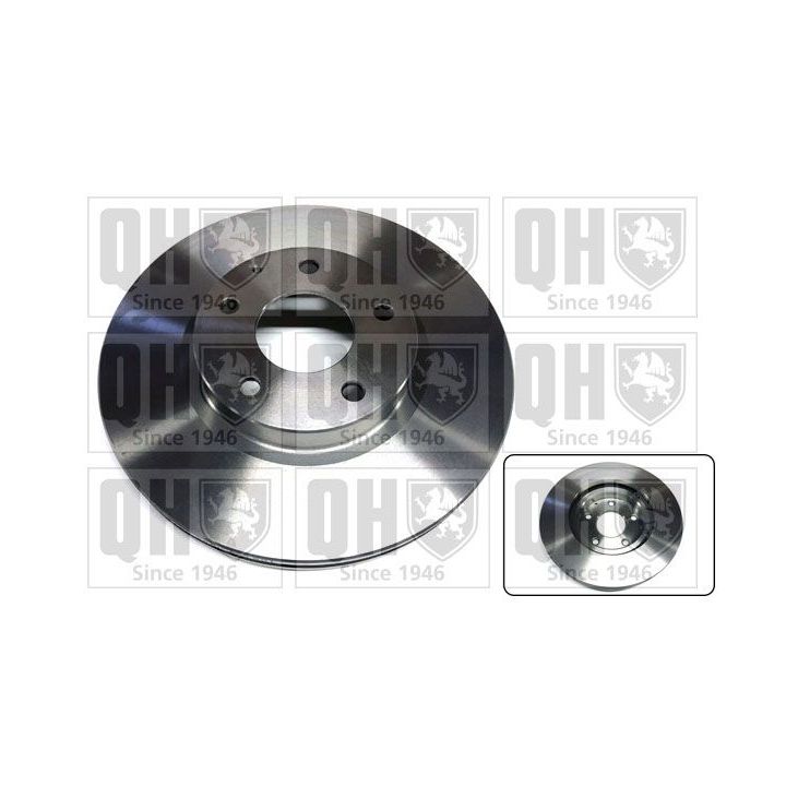 Stabdžių diskas QUINTON HAZELL BDC6109