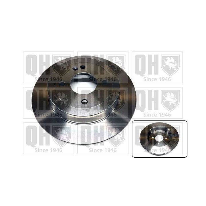 Stabdžių diskas QUINTON HAZELL BDC6110