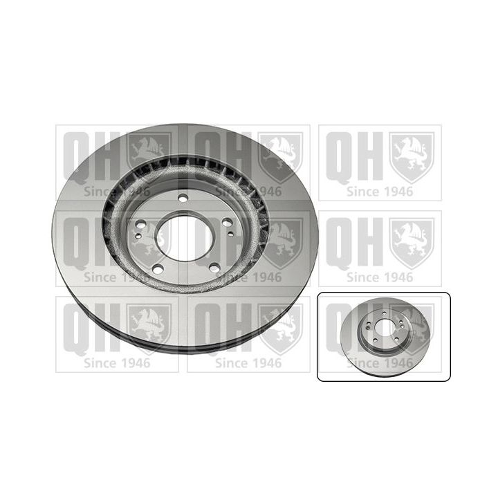 Stabdžių diskas QUINTON HAZELL BDC6124