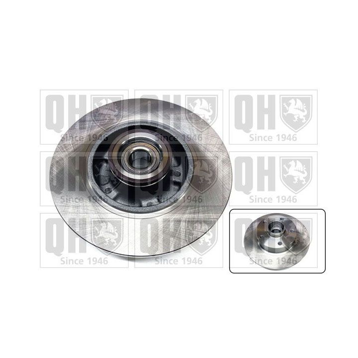 Stabdžių diskas QUINTON HAZELL BDC6165