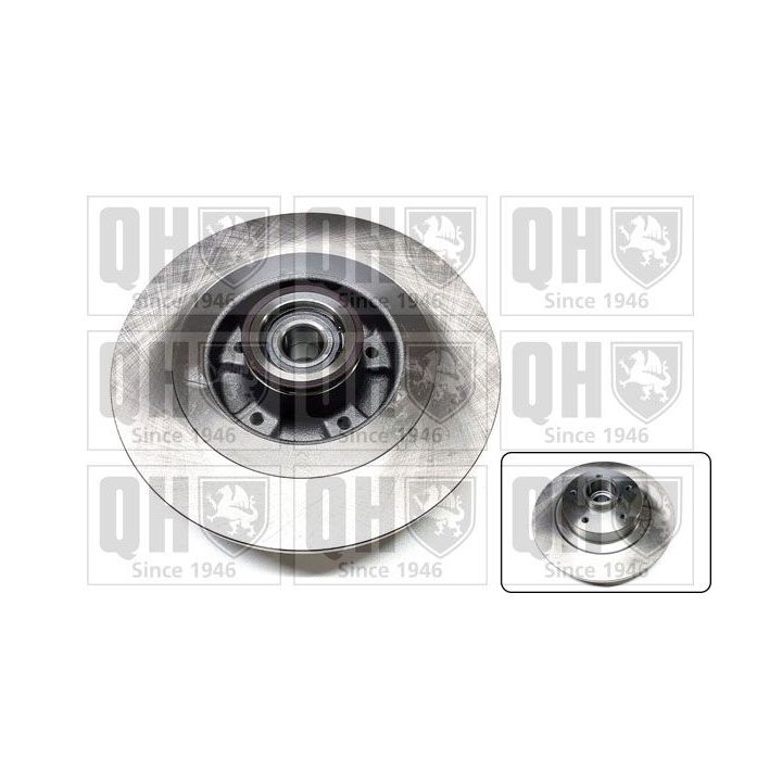 Stabdžių diskas QUINTON HAZELL BDC6168
