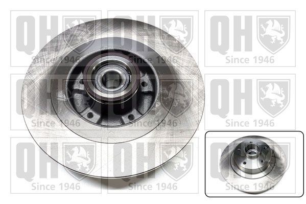 Stabdžių diskas QUINTON HAZELL BDC6168