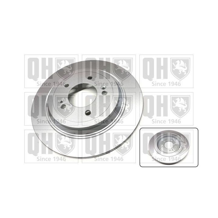 Stabdžių diskas QUINTON HAZELL BDC6170