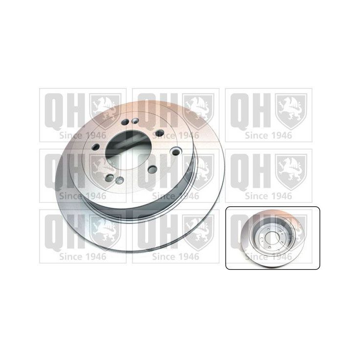 Stabdžių diskas QUINTON HAZELL BDC6171