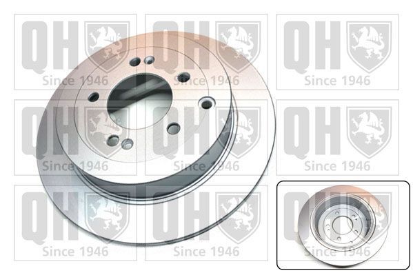 Stabdžių diskas QUINTON HAZELL BDC6171