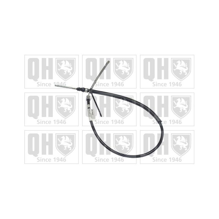 Trosas, stovėjimo stabdys QUINTON HAZELL BC2537