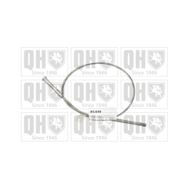 Trosas, stovėjimo stabdys QUINTON HAZELL BC849