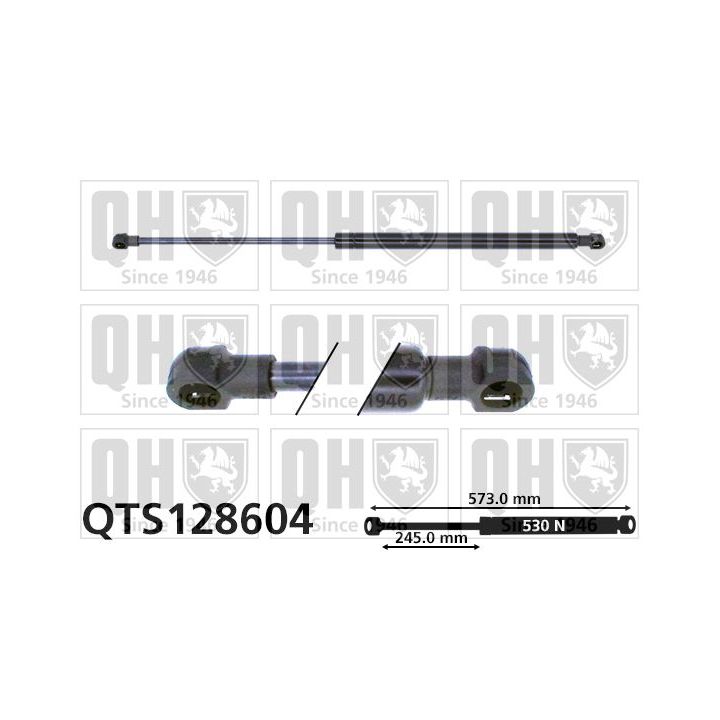 Dujinė spyruoklė, bagažinė QUINTON HAZELL QTS128604