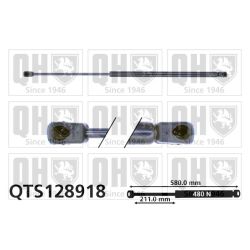 Dujinė spyruoklė, bagažinė QUINTON HAZELL QTS128918