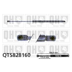 Dujinė spyruoklė, bagažinė QUINTON HAZELL QTS828160