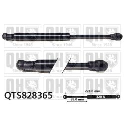 Dujinė spyruoklė, bagažinė QUINTON HAZELL QTS828365