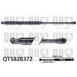 Dujinė spyruoklė, bagažinė QUINTON HAZELL QTS828372