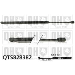 Dujinė spyruoklė, bagažinė QUINTON HAZELL QTS828382