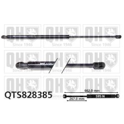 Dujinė spyruoklė, bagažinė QUINTON HAZELL QTS828385