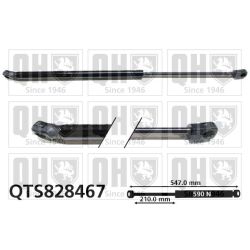 Dujinė spyruoklė, bagažinė QUINTON HAZELL QTS828467