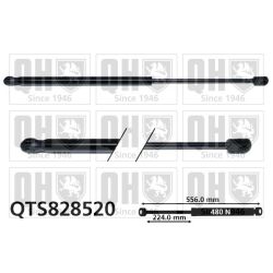 Dujinė spyruoklė, bagažinė QUINTON HAZELL QTS828520