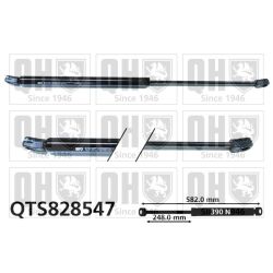 Dujinė spyruoklė, bagažinė QUINTON HAZELL QTS828547