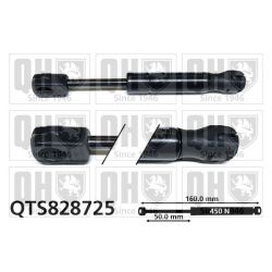 Dujinė spyruoklė, bagažinė QUINTON HAZELL QTS828725