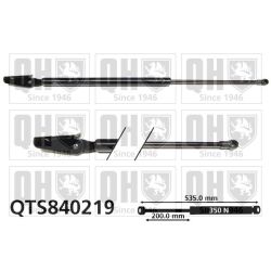 Dujinė spyruoklė, bagažinė QUINTON HAZELL QTS840219