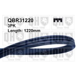 V formos rumbuoti diržai QUINTON HAZELL QBR31220