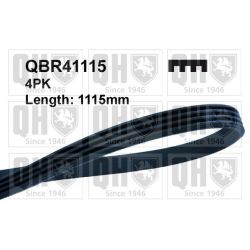 V formos rumbuoti diržai QUINTON HAZELL QBR41115