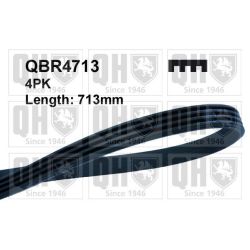 V formos rumbuoti diržai QUINTON HAZELL QBR4713