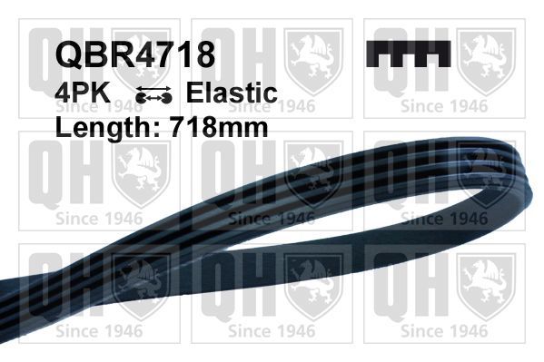V formos rumbuoti diržai QUINTON HAZELL QBR4718