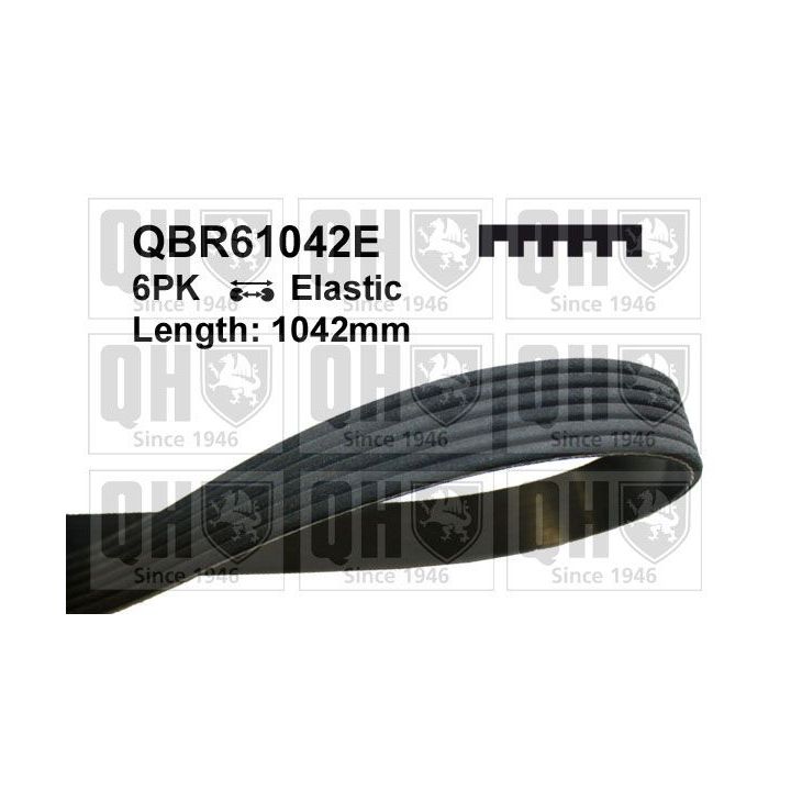 V formos rumbuoti diržai QUINTON HAZELL QBR61042E