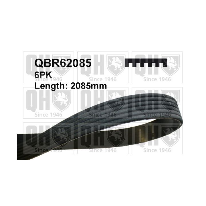 V formos rumbuoti diržai QUINTON HAZELL QBR62085