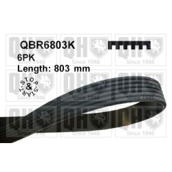 V formos rumbuoti diržai QUINTON HAZELL QBR6803K