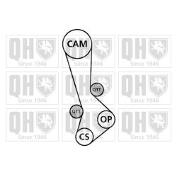 Paskirstymo diržo komplektas QUINTON HAZELL QBK803