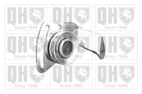 įtempiklio skriemulys, V formos rumbuotas diržas QUINTON HAZELL QTA1012