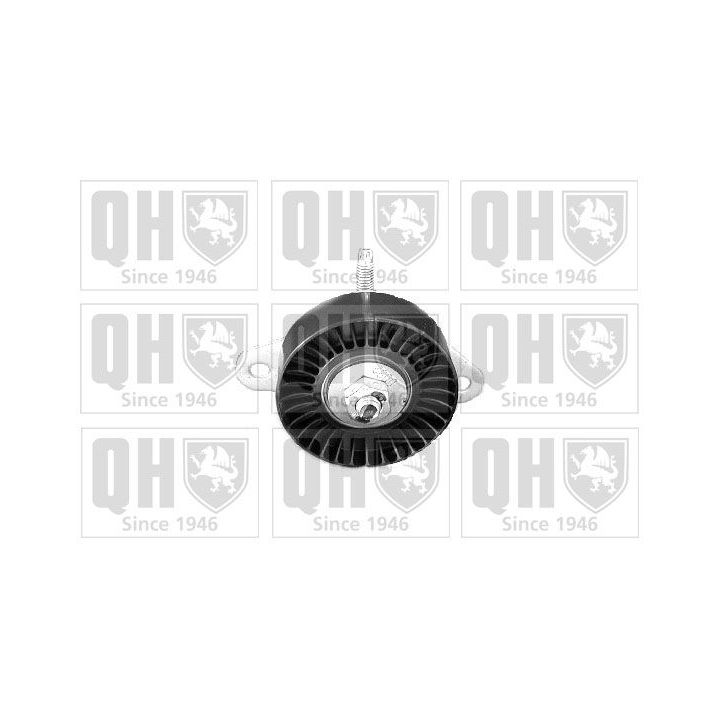 įtempiklio skriemulys, V formos rumbuotas diržas QUINTON HAZELL QTA1032