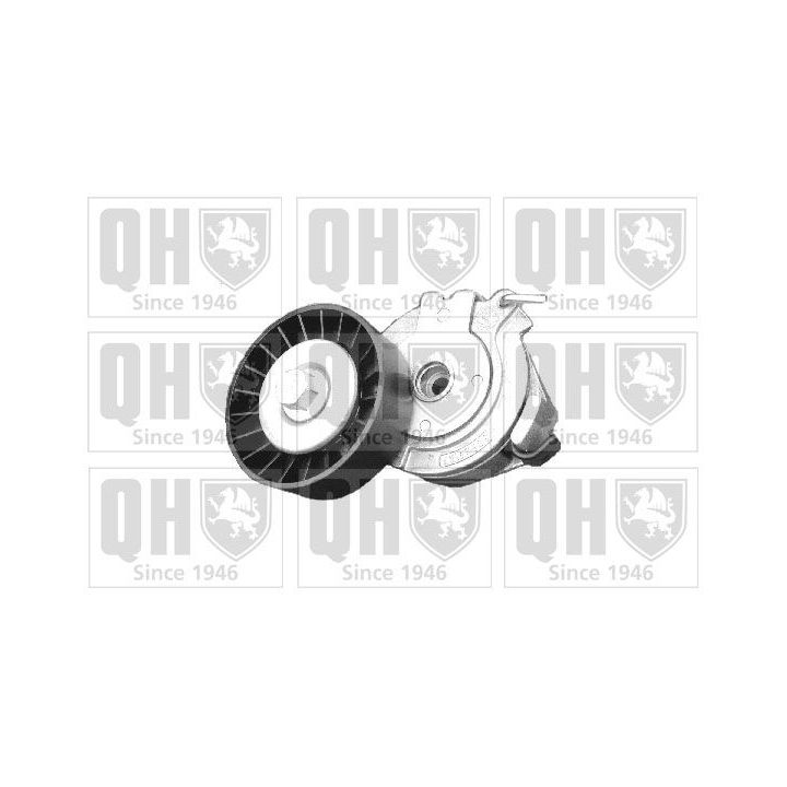 įtempiklio skriemulys, V formos rumbuotas diržas QUINTON HAZELL QTA1118