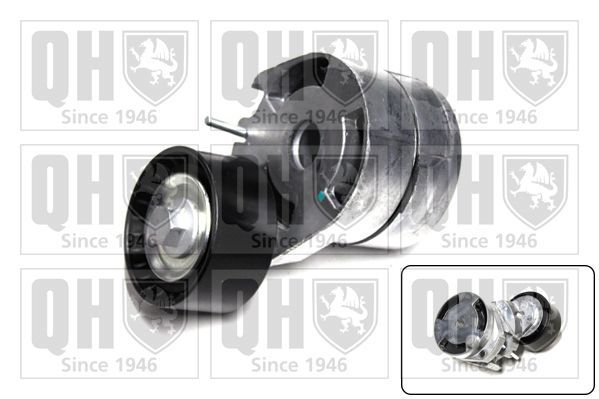 įtempiklio skriemulys, V formos rumbuotas diržas QUINTON HAZELL QTA1225