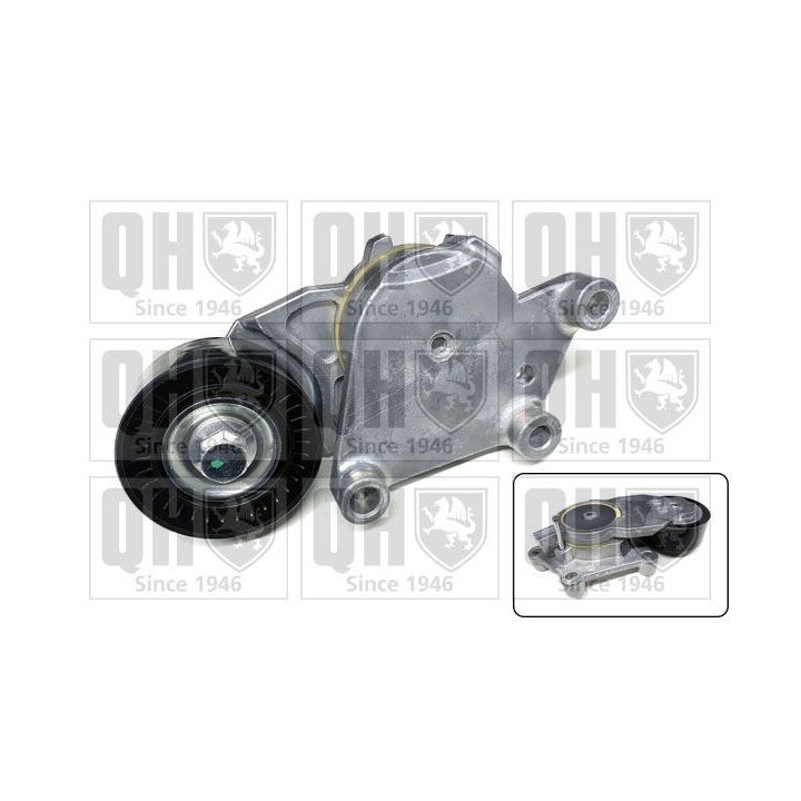 įtempiklio skriemulys, V formos rumbuotas diržas QUINTON HAZELL QTA1380