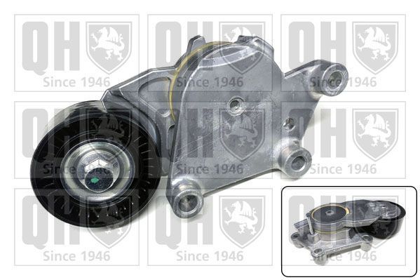 įtempiklio skriemulys, V formos rumbuotas diržas QUINTON HAZELL QTA1380