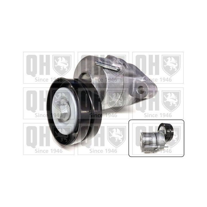 įtempiklio skriemulys, V formos rumbuotas diržas QUINTON HAZELL QTA1457