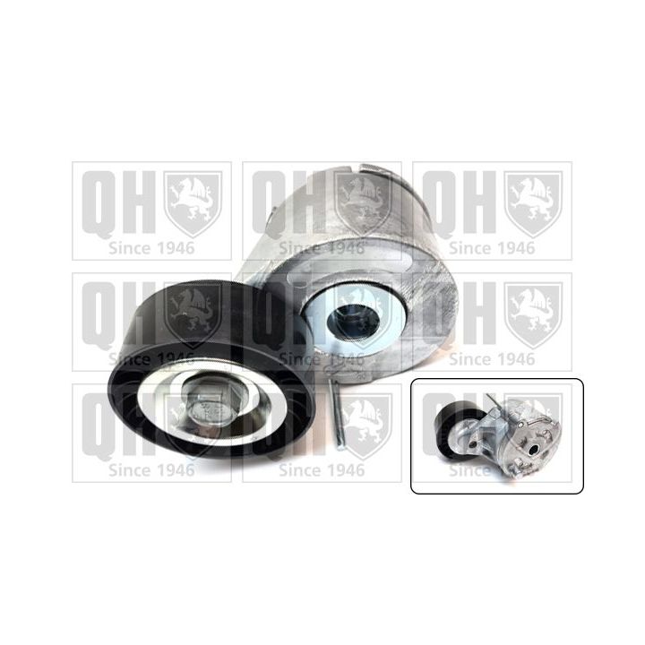 įtempiklio skriemulys, V formos rumbuotas diržas QUINTON HAZELL QTA1458