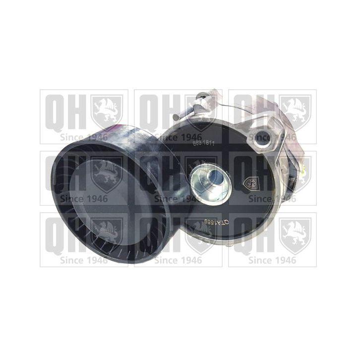 įtempiklio skriemulys, V formos rumbuotas diržas QUINTON HAZELL QTA1569