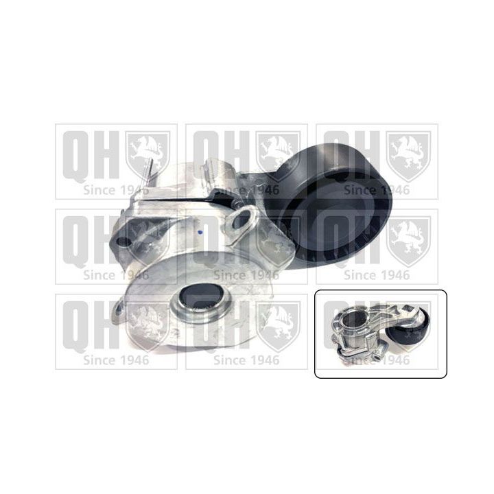 įtempiklio skriemulys, V formos rumbuotas diržas QUINTON HAZELL QTA1577