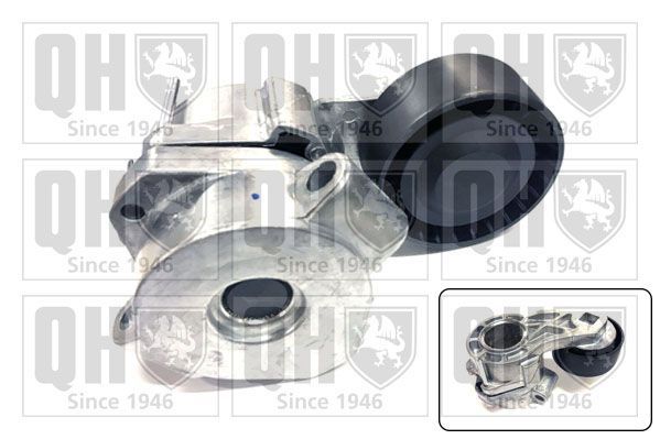 įtempiklio skriemulys, V formos rumbuotas diržas QUINTON HAZELL QTA1577